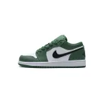 Coolkicks G5 Air Jordan 1 Low Pine Green,553558-301