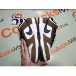 Coolkicks PKGoden SB Dunk Low White Black Trail End Brown 304292-102