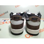 Coolkicks PKGoden SB Dunk Low White Black Trail End Brown 304292-102
