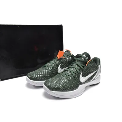 Cool Kicks | PKGoden Zoom Kobe VI TB Dark Green, 454142-300 01