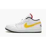 Coolkicks G5 Air Jordan 1 Low White Multi-Color,CW7009-100