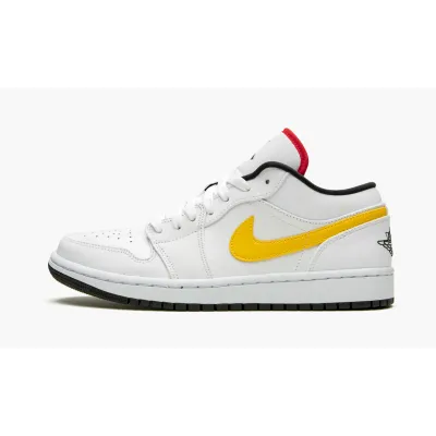 Coolkicks G5 Air Jordan 1 Low White Multi-Color,CW7009-100 01