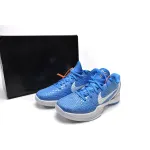 Cool Kicks | PKGoden Zoom Kobe VI TB North Carolina blue, 454142-004