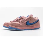 PK GOD SB Dunk Low Pro QS Grateful Dead Pink Bear