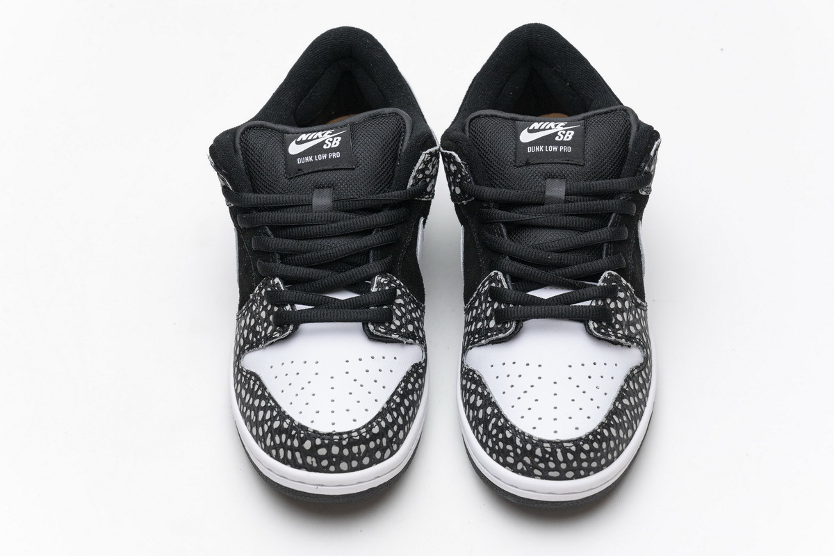 GET SB Dunk Low Pro ISO Black White