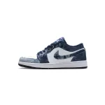 Coolkicks G5 Air Jordan 1 Low Washed Denim, CZ8455-100