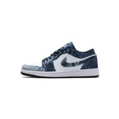 Coolkicks G5 Air Jordan 1 Low Washed Denim, CZ8455-100 01