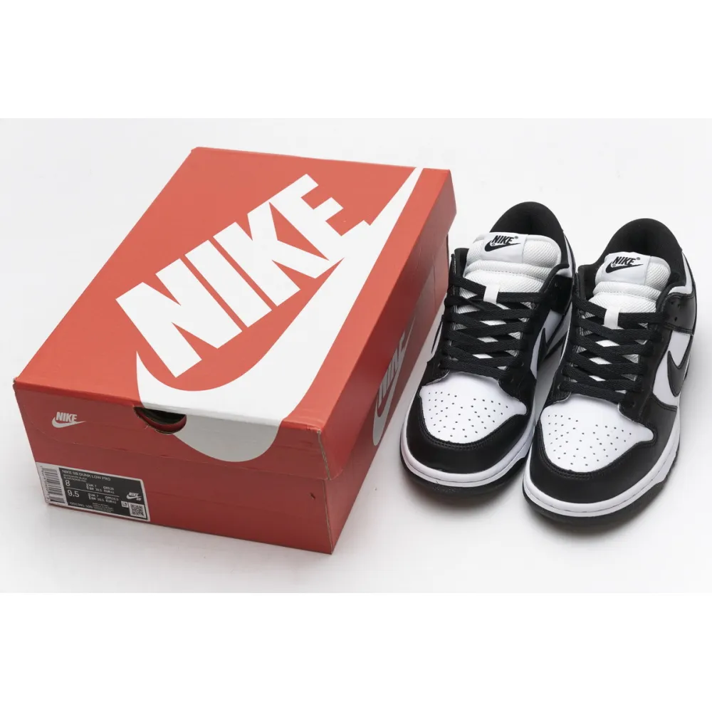 GET SB Dunk Low Pro Black White