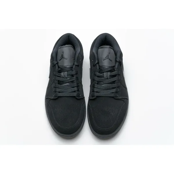 BootsMastersLin Air Jordan 1 Low Triple Black (2019)