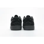 BootsMastersLin Air Jordan 1 Low Triple Black (2019)