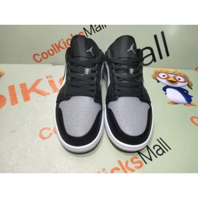 Coolkicks G5 Air Jordan 1 Low Grey Toe,553558-110 02