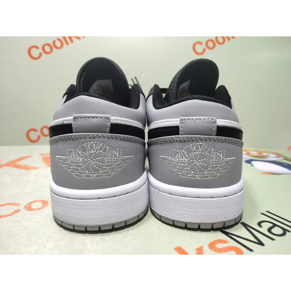 Coolkicks G5 Air Jordan 1 Low Grey Toe,553558-110
