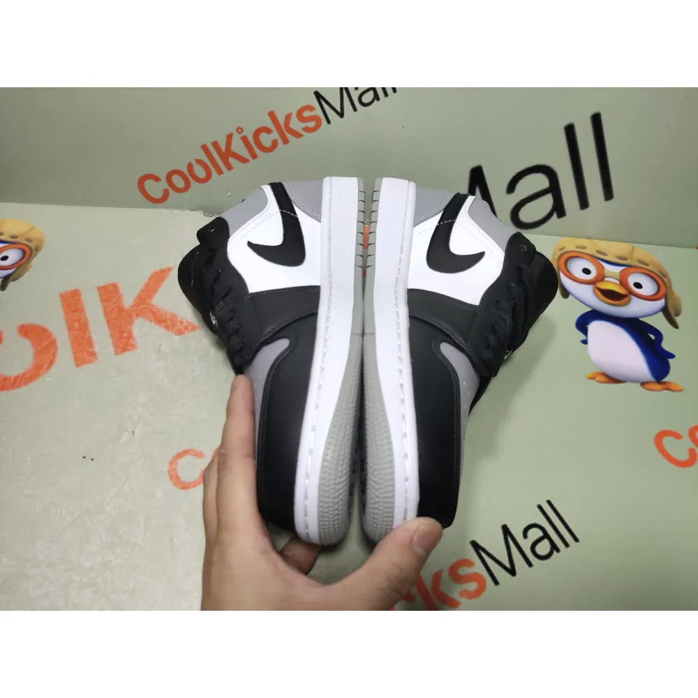 Coolkicks G5 Air Jordan 1 Low Grey Toe,553558-110