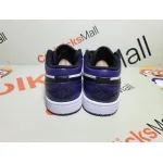 Coolkicks G5 Air Jordan 1 Low Court Purple White,553558-500