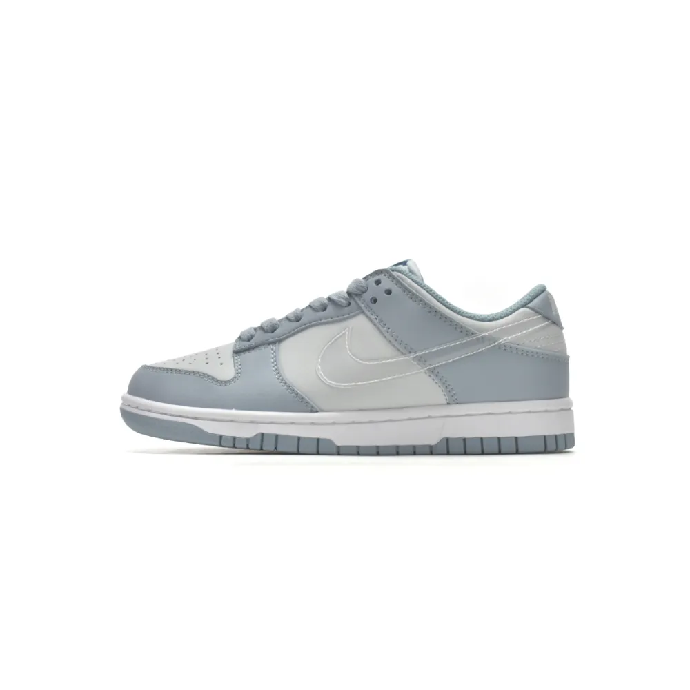 Coolkicks GET Dunk Low Clear Blue Swoosh ,DH9765-401