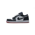 Coolkicks G5 Air Jordan 1 Low Obsidian Ember Glow,553558-481