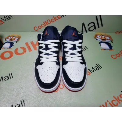 Coolkicks G5 Air Jordan 1 Low Obsidian Ember Glow,553558-481 02