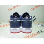 Coolkicks G5 Air Jordan 1 Low Obsidian Ember Glow,553558-481