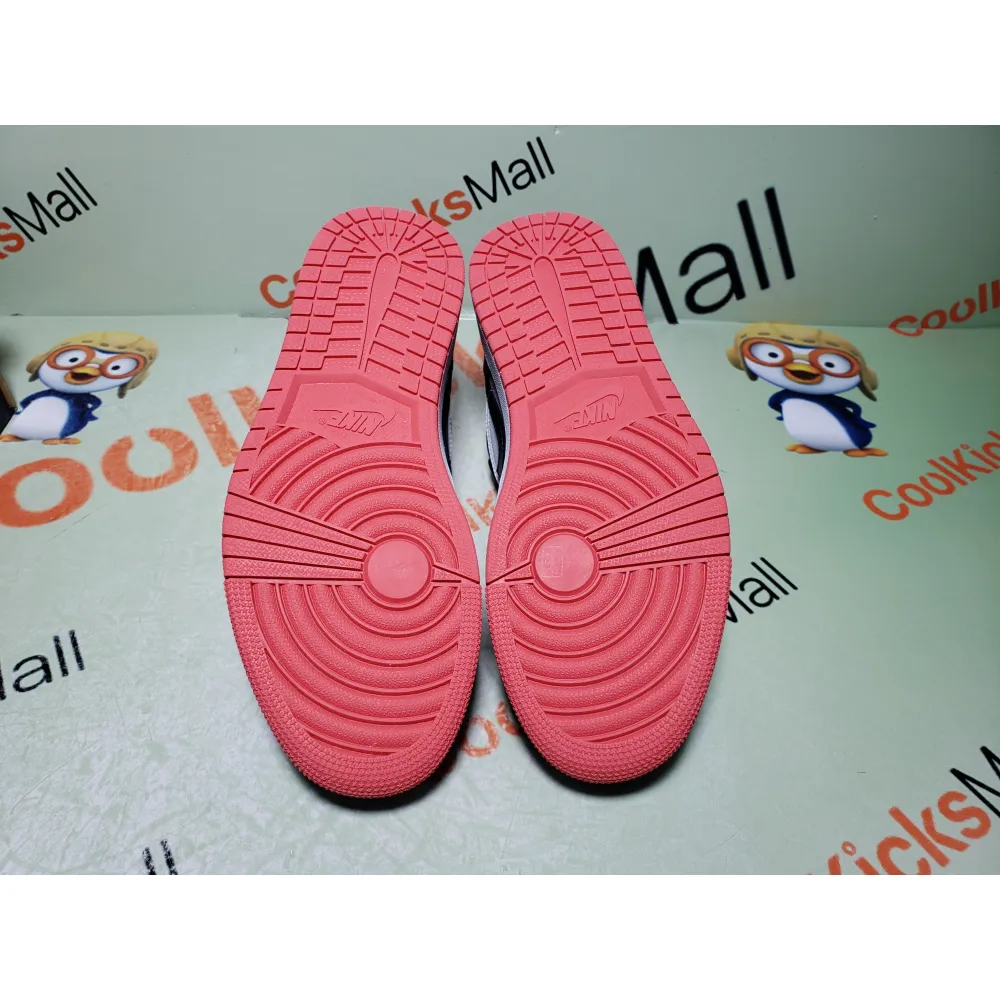 Coolkicks G5 Air Jordan 1 Low Obsidian Ember Glow,553558-481