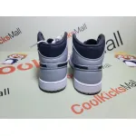 GET Air Jordan 1 Mid Light Smoke Grey Anthracite,  554724-078