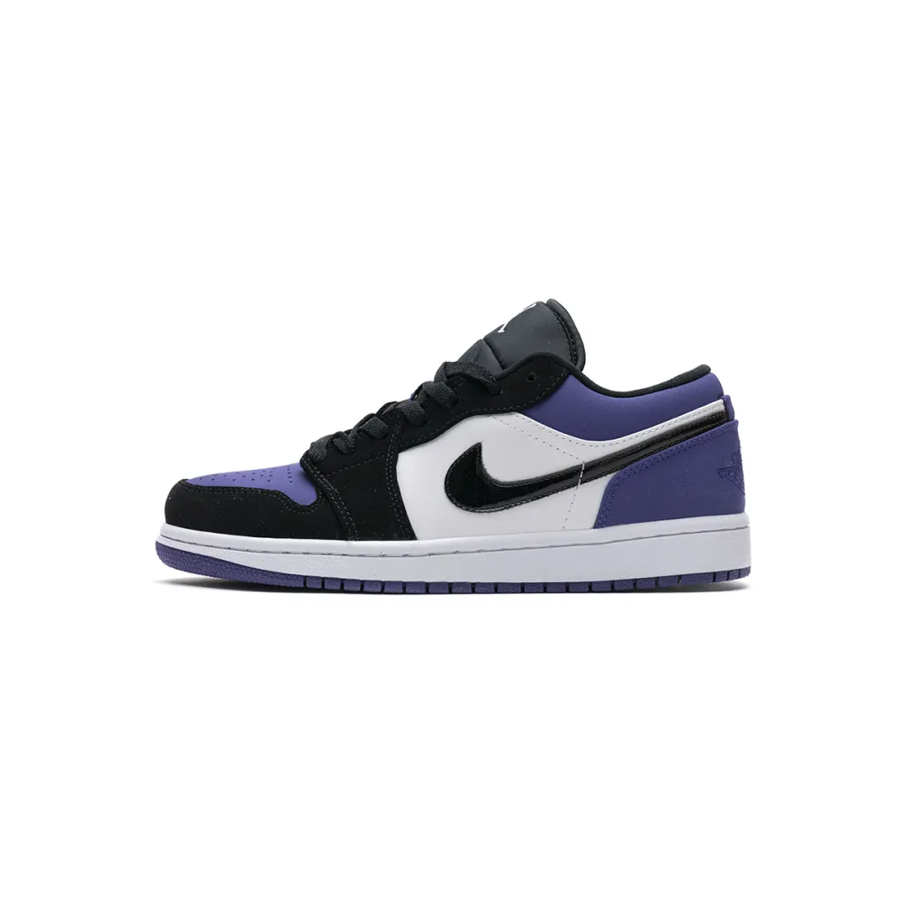 Coolkicks G5 Air Jordan 1 Low Court Purple,553558-125