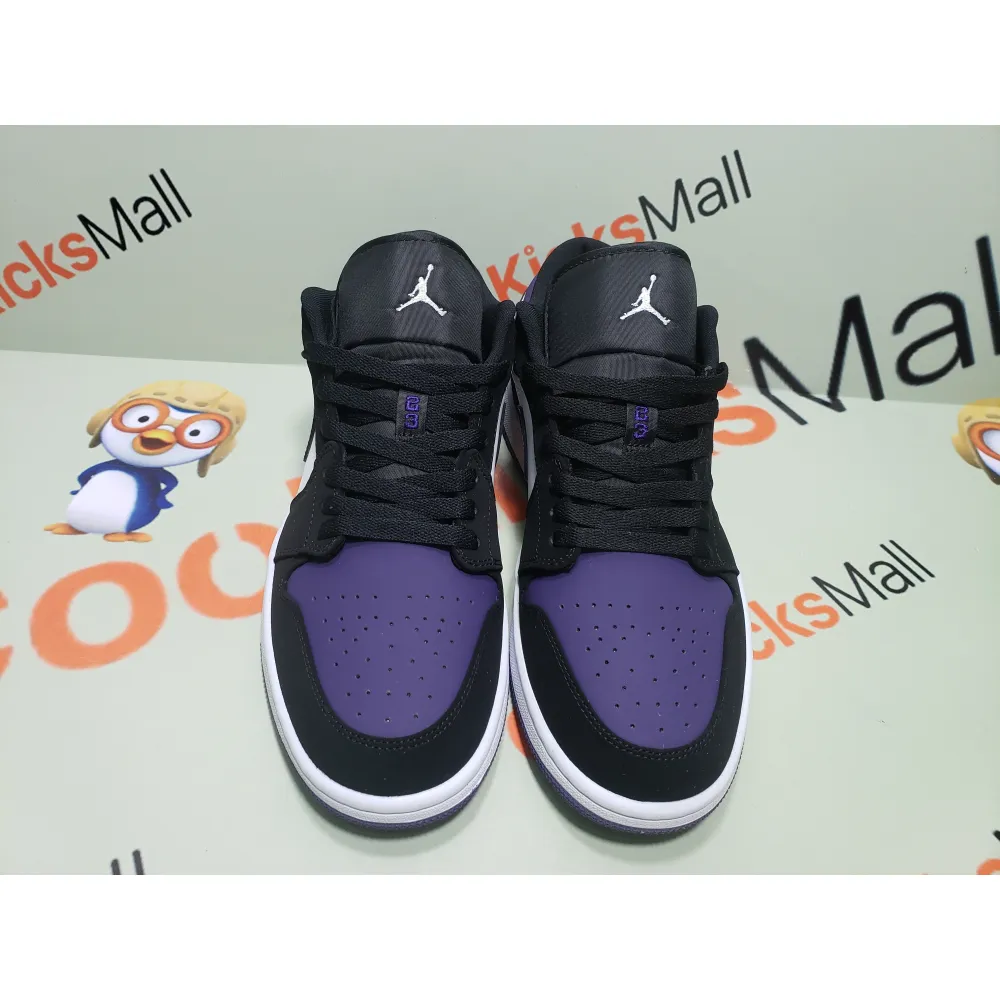 Coolkicks G5 Air Jordan 1 Low Court Purple,553558-125