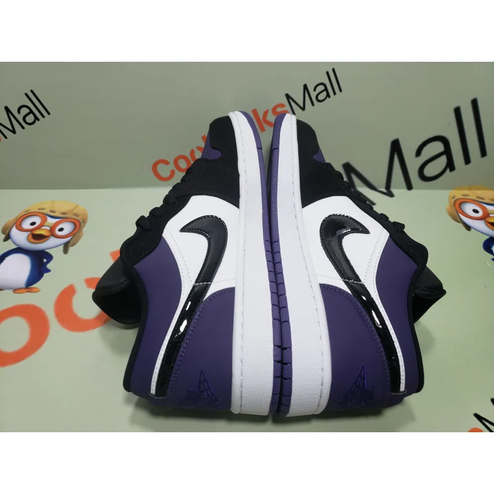 Coolkicks G5 Air Jordan 1 Low Court Purple,553558-125