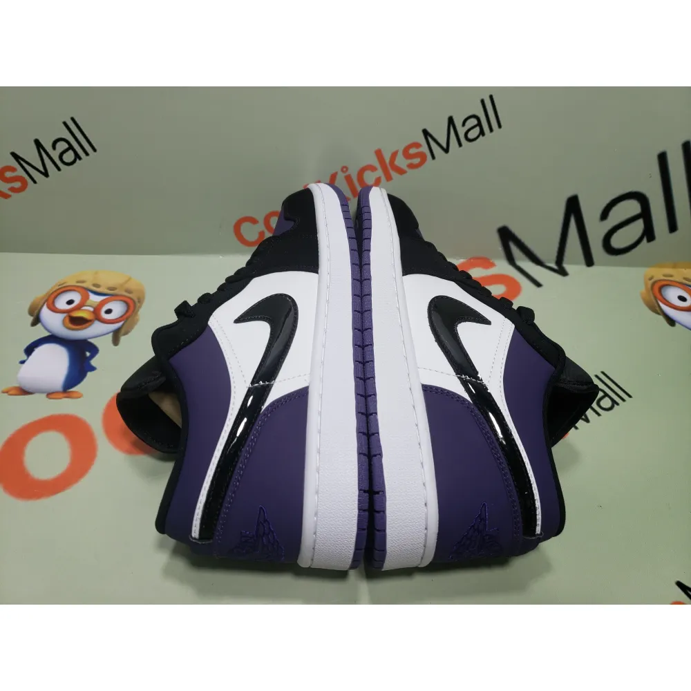Coolkicks G5 Air Jordan 1 Low Court Purple,553558-125