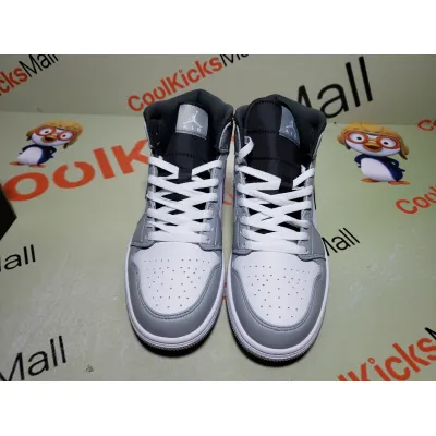 G5 Air Jordan 1 Mid Light Smoke Grey Anthracite, 554724-078 02