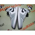 G5 Air Jordan 1 Mid Light Smoke Grey Anthracite, 554724-078