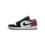 Coolkicks G5 Air Jordan 1 Low Black Toe,553560-116