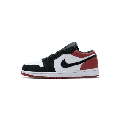 Coolkicks G5 Air Jordan 1 Low Black Toe,553560-116 01