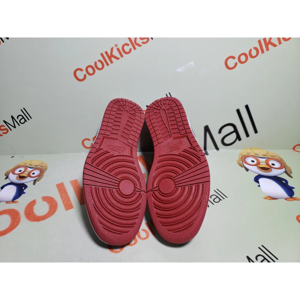 Coolkicks G5 Air Jordan 1 Low Black Toe,553560-116