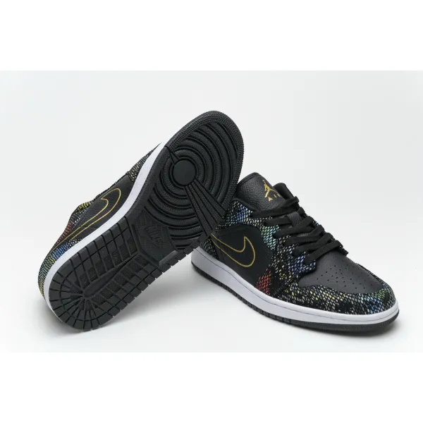 BootsMastersLin Air Jordan 1 Low Multicolor Snakeskin (W) (2020)
