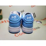 G5 A Bathing Ape Bape Sta Low White Blue,1M70-191-001