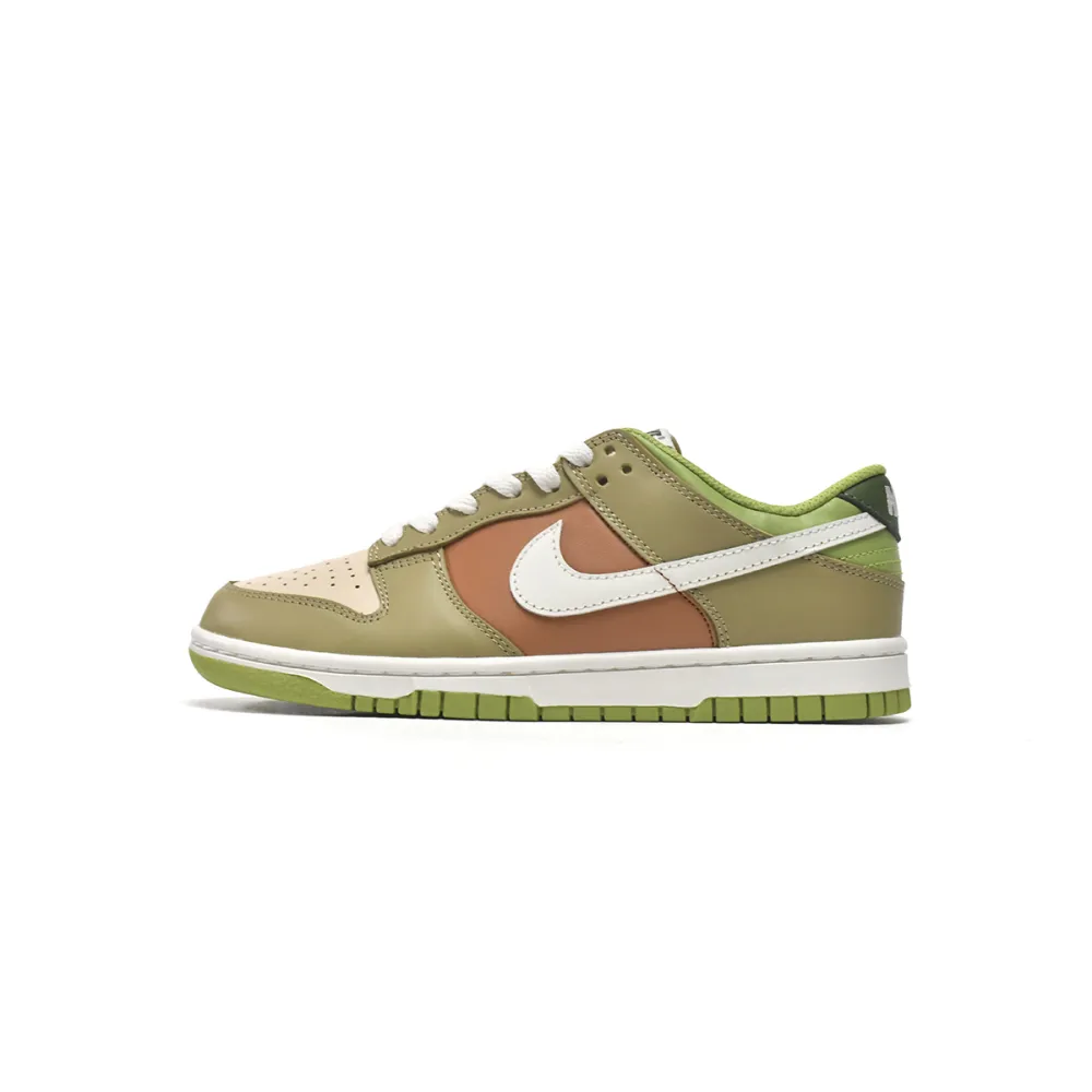 Coolkicks GET Dunk Low Brown Veail Sail Vivid Green, DV9108-711
