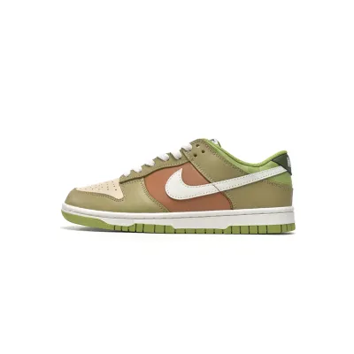 Coolkicks GET Dunk Low Brown Veail Sail Vivid Green, DV9108-711 01