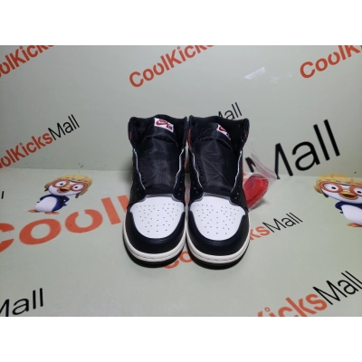 Coolkicks GET Air Jordan 1 Retro High Black Gym Red,555088-061 02