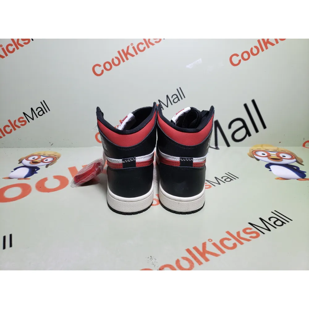 Coolkicks GET Air Jordan 1 Retro High Black Gym Red,555088-061