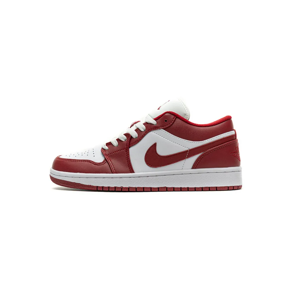 Coolkicks G5 Air Jordan 1 Low Gym Red White,553558-611