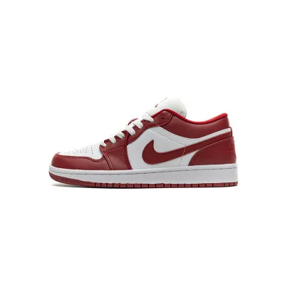 Coolkicks G5 Air Jordan 1 Low Gym Red White,553558-611 01