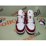 Coolkicks G5 Air Jordan 1 Low Gym Red White,553558-611