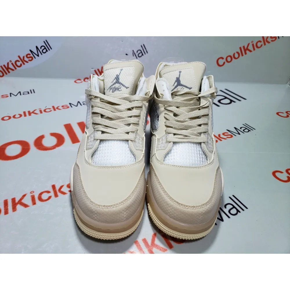 PKGoden Air Jordan 4 Retro Off-White Sail, CV9388-100