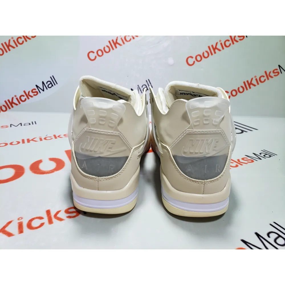 PKGoden Air Jordan 4 Retro Off-White Sail, CV9388-100