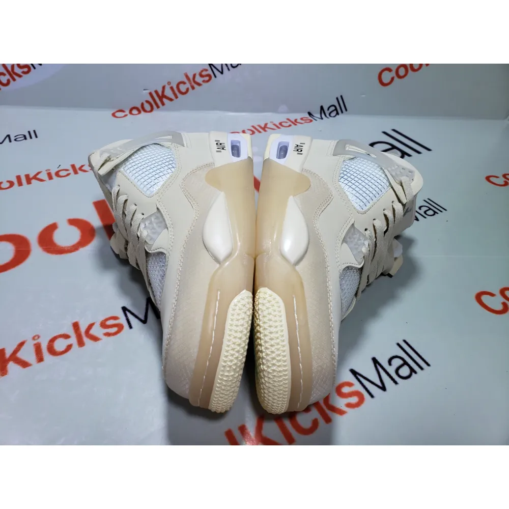 PKGoden Air Jordan 4 Retro Off-White Sail, CV9388-100