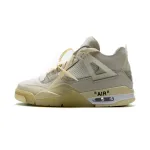 GET Air Jordan 4 Retro Off-White Sail (W)