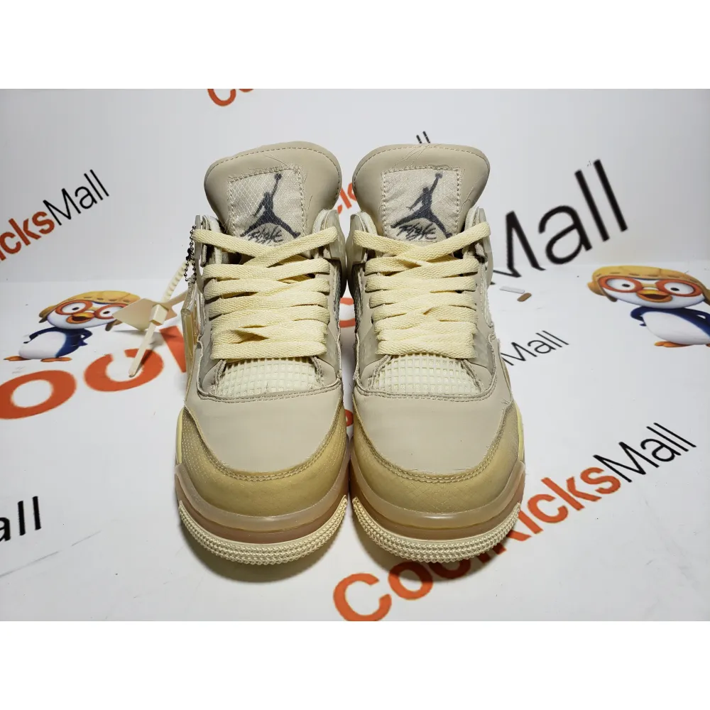 coolkicks | GET Air Jordan 4 Retro Off-White Sail ,CV9388-100