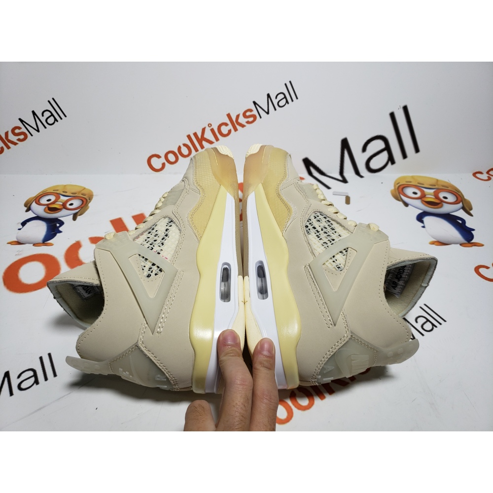 Coolkicks | GET Air Jordan 4 Retro Off-White Sail ,CV9388-100