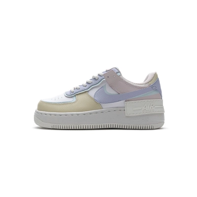 GET Air Force 1 Shadow White Glacier Blue Ghost ,CI0919-106 01
