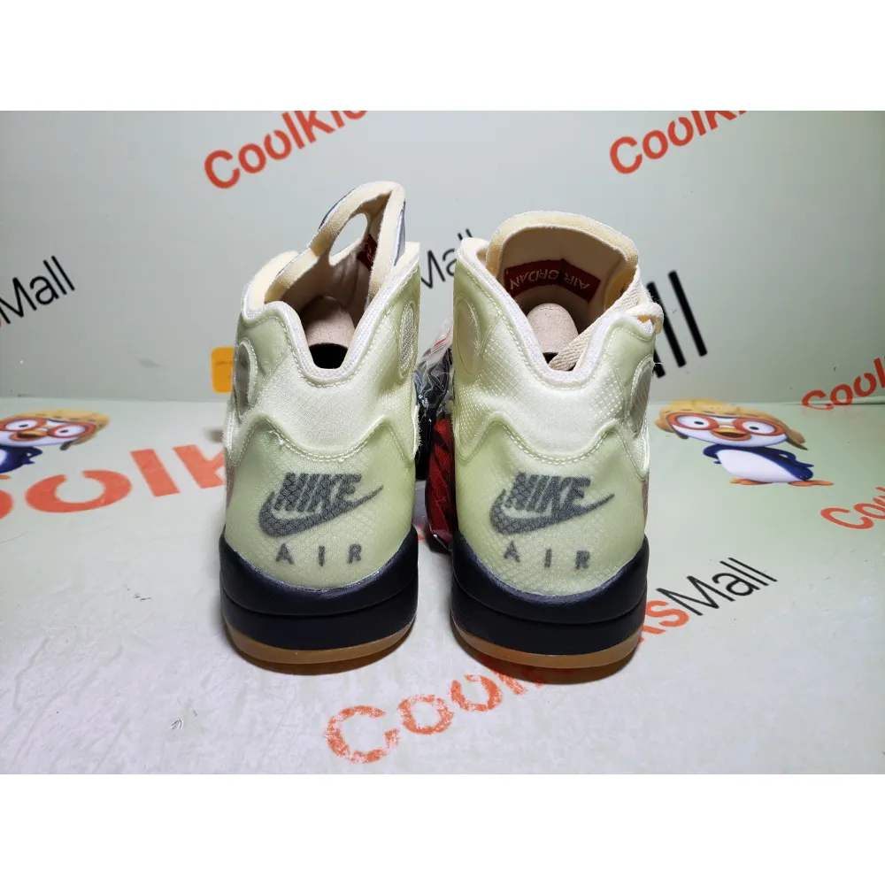 PKGoden Air Jordan 5 Retro OFF-WHITE Sail,DH8565-100